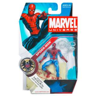 Marvel Universe SPIDERMAN 002 Light Blue & Red MOMC  