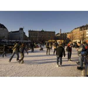  Skating Rink, Kongens Nytorv at Christmas, Copenhagen 