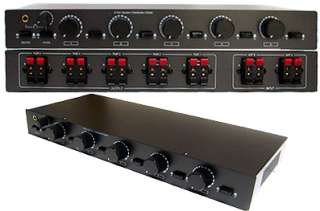 In 5 Out Professional Speaker Selector Amp Switcher  