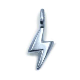 Alex Woo Mini Additions Sterling Silver Lightning Bolt Charm 