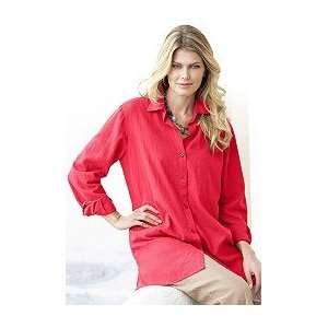 Linen blend big shirt the perfect layering piece to wear over a tee or 