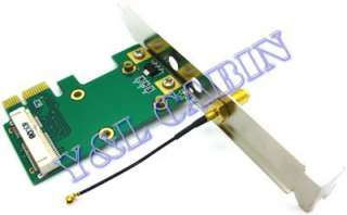 Wireless Network Mini PCI E to PCI E Converter Adapter  