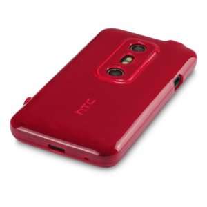  HTC EVO 3D GEL CASE   RED Electronics