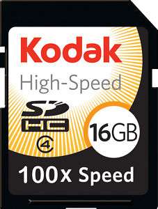 Lexar Kodak 16GB SD Memory Card with Pouch  