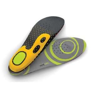 SHOCK DOCTOR X ACTIVE INSOLES   SMALL   S   GREY GREEN
