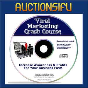 VIRAL INTERNET MARKETING ONLINE STRATEGY TECHNIQUES CD  