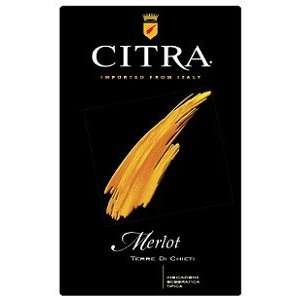    Citra Merlot Terre Di Chieti Igt 1.50L Grocery & Gourmet Food