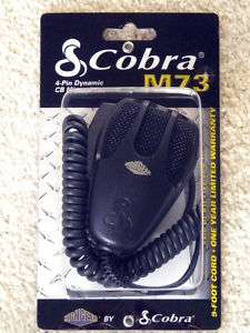 COBRA MIC HGM73 HG M73 4 PIN CB RADIO MICROPHONE NEW  