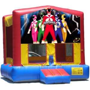  Power Rangers Bounce House Inflatable Jumper Art Panel 