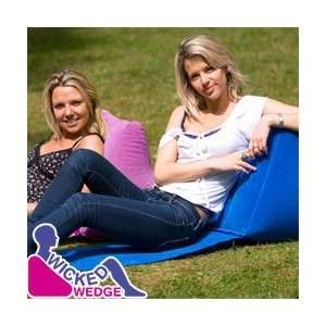  WickedWedge Inflatable Lounger Blue