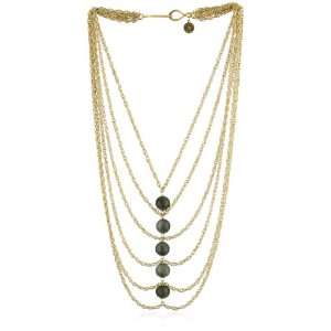 Wendy Mink Diana Tiered Chain Drop Necklace