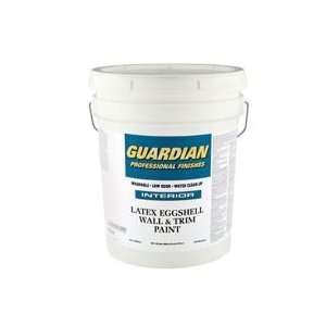   44 311 Guardian Interior Latex Eggshell Wall and Trim Paint   5 Gal