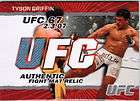 2010 TOPPS UFC FIGHT MAT FORREST GRIFFIN 38/88 MMA