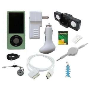  11 Items Premium Accessory Bundle Combo For Apple iPod Nano 