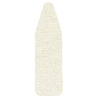 Household Essentials Wide Top Ironing Board Pad and Cover, Natural 