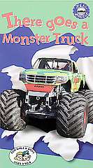 There Goes a Monster Truck VHS, 1995, With toy  