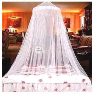 NEW Hot Elegant Netting Bed Canopy Mosquito Net White  