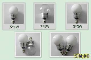   spec item led bulb lamp power 5w buyer protection all item color