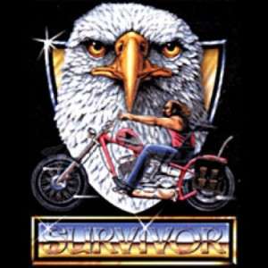 MOTORCYCLE SURVIVOR Biker T Shirt harley rider  