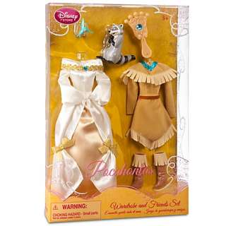 NEW Disney Princess Pocahontas Doll & Accessories Set  