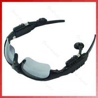   2GB 2G  Player Sport Sunglasses Headset Sun Glasses + Case  