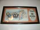 vintage high school sports picture frame 70 s 