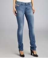 Diesel light blue stretch denim