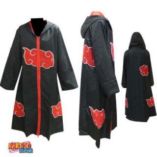 Naruto Akatsuki Uchiha Itachi Coat Cloak M & L & XL & XXL  