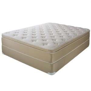   King Koil 16542 Series Sleep Designs Scottsdale Euro Top Mattress Set