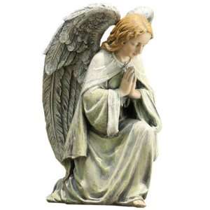  Napco Kneeling Angel Garden Statue, 11 3/4 Inch Tall 