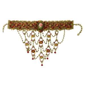  Charming Michal Negrin Tiered Choker Necklace with Vintage 