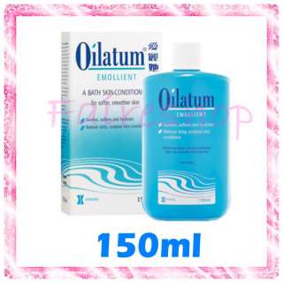 Oilatum Emollient Bath Oil Dry Itchy Skin Soften 150ml  