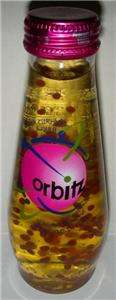 ORBITZ Drink Soda Bottle UNopened Unusual & Rare Like a LAVA Lamp 