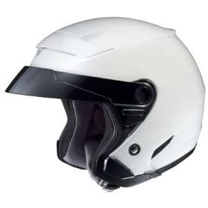  HJC FS 3 Open Face Motorcycle Helmet Solid Colors White 