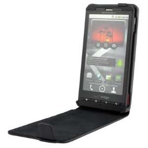  Leather Folio Case Holder Cover DroidX2 Cell Phones & Accessories