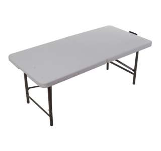 New portable 4Long Plastic Fold in Half Table banquet camping outdoor 