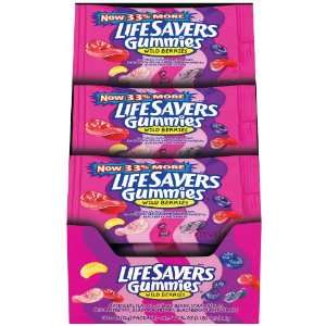 LifeSavers Gummies, Wild Berries, 2 Ounce Pouches (Pack of 18)  