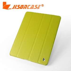  iPad 2 Leather Green Smart Cover Case with KL Screen 