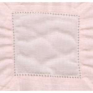    Pale Pink 6x6 Hemstitch Cocktail Napkins 1 Dozen