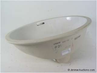TOTO LT587 #01 Rimless Oval Undermount Sink White New  