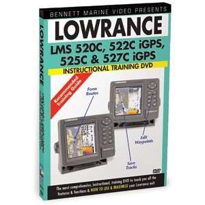  Bennett DVD Lowrance LMS 520C, 522C iGPS, 525C, & 527C 