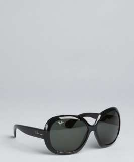 Ray Ban black oversize Jackie Ohh II sunglasses