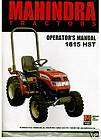 MAHINDRA 8560 2WD 4WD TRACTOR OPERATOR MANUAL CD items in Beverage 