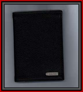 NEW ROLODEX~BLACK PASSPORT COVER/HOLDER/WALLET ~ ID, CREDIT CARDS 