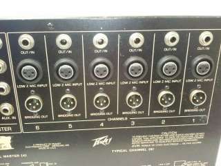 peavey r6m rack mixer great for live audio or studio