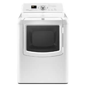 Maytag MEDB850WQ   Bravos(R) Dryer with Steam Enhanced cycles and a 7 