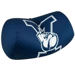    Yale Bulldogs Navy Blue Microbead Travel Pillow
