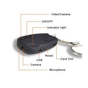    Mini Spy Car Keychain DVR Camera + 2GB Memory Card