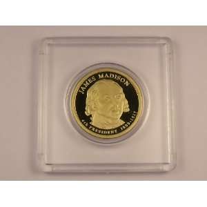  2007 U S Mint Presidential Dollar Proof Coin James Madison 