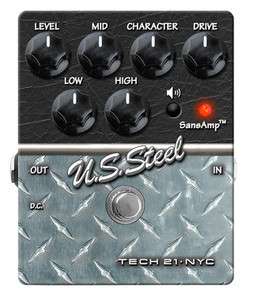 Tech 21 US Steel Character Series Pedal  